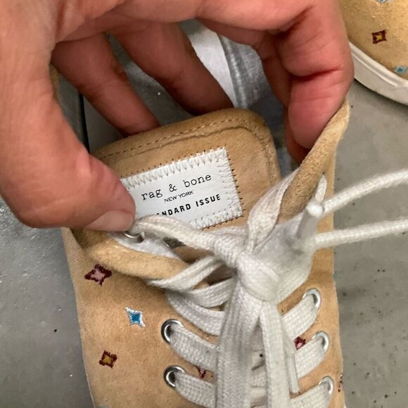 Rag & Bone Standard Suede Sneakers - Picture 9 of 11